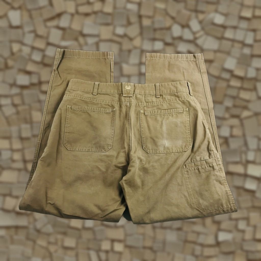 Vintage Outdoor Series Pants Men 34x32 Tan Straight Leg Pockets Cargo Casual Inseam 32 in Brown Size US 34 / EU 50 - 1 Thumbnail