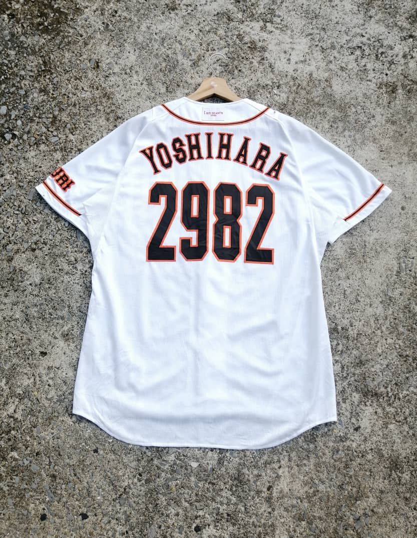 Adidas × Japanese Brand × MLB Adidas Japan Baseball Giants Yoshihara 2982 Jersey Size US L / EU 52-54 / 3 - 6 Thumbnail