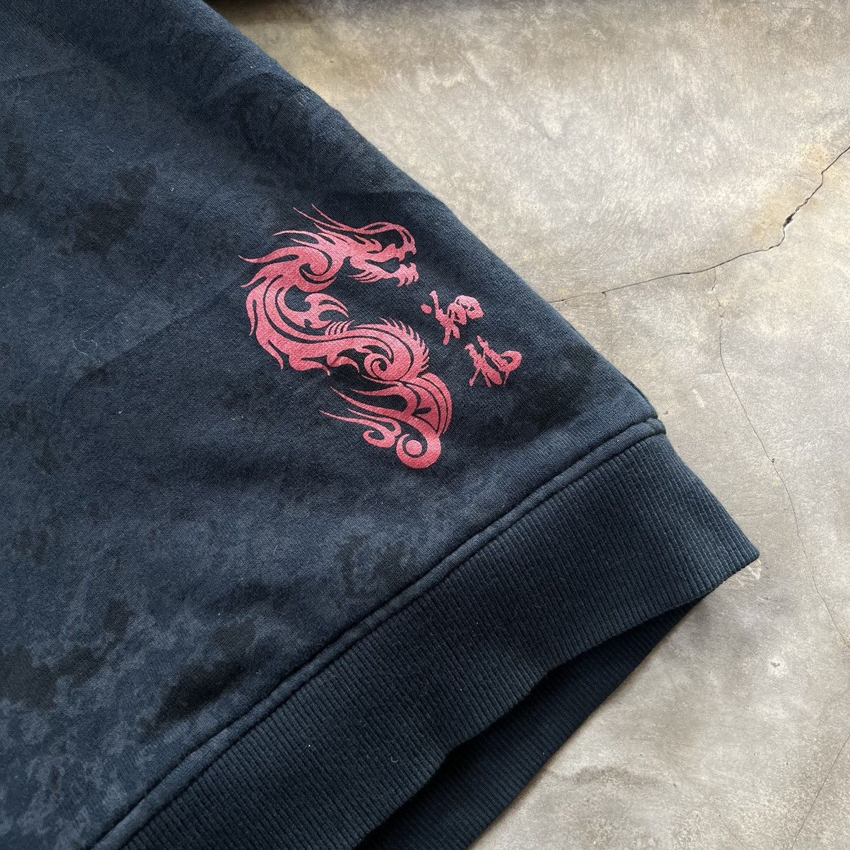 If Six Was Nine 2000s DJ Free If Six Was Nine Style Fur Dragon Zip up Jacket Size US L / EU 52-54 / 3 - 6 Thumbnail