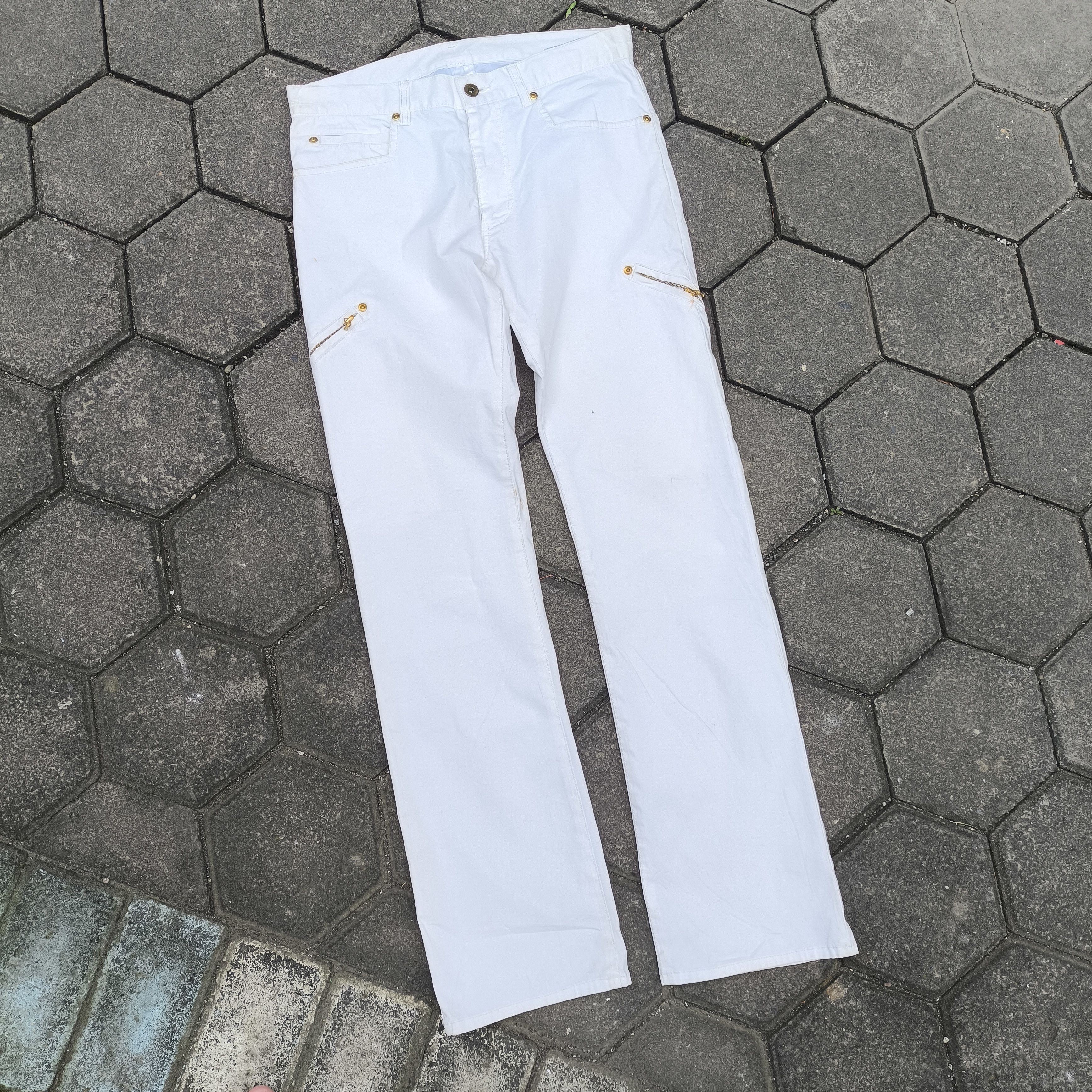 Katharine Hamnett London Katharine hamnett london cargo pants (nyloncotton) truewhite Size US 31 - 1 Thumbnail