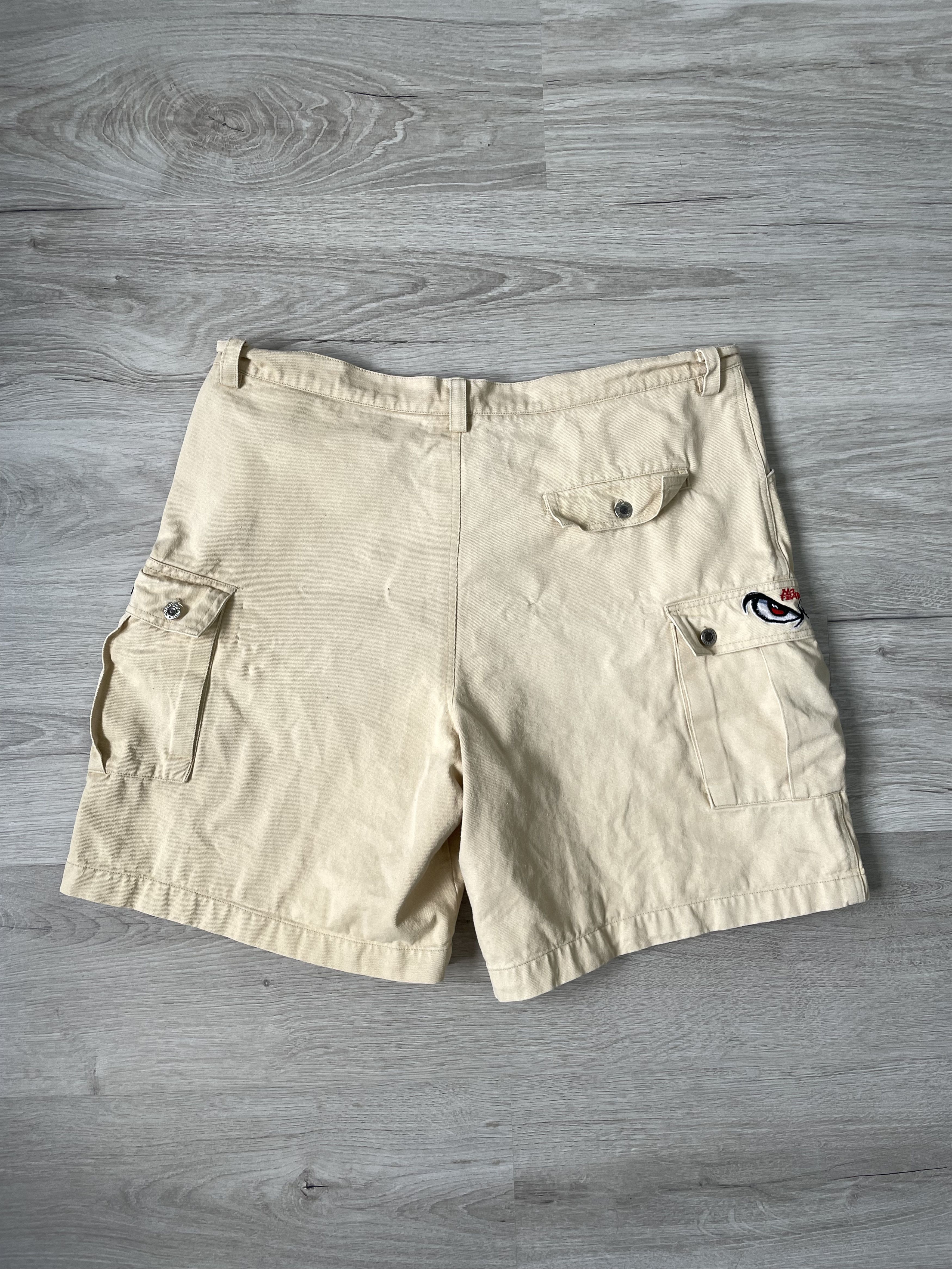 No Fear × Vintage MENS CASUAL RARE CARGO SHOTRS NO FEAR Size US 34 / EU 50 - 9 Thumbnail