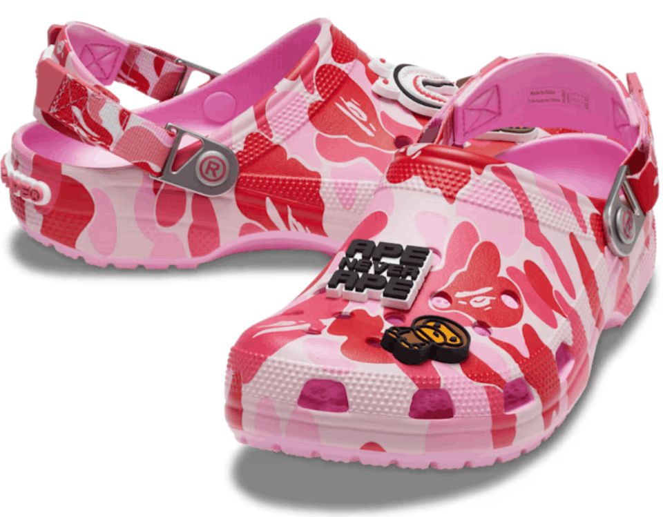 Bape Babe X Crocs Classic Clog Size US 9 / EU 42 - 2 Thumbnail