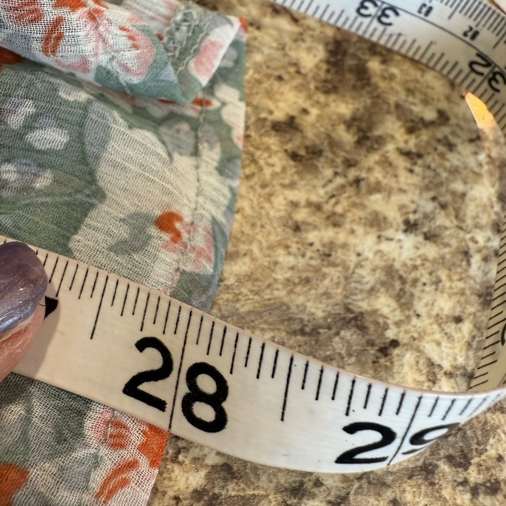 Shein NWOT shein size XL fits a large green and orange long sleeve Size XL / US 12-14 / IT 48-50 - 5 Thumbnail