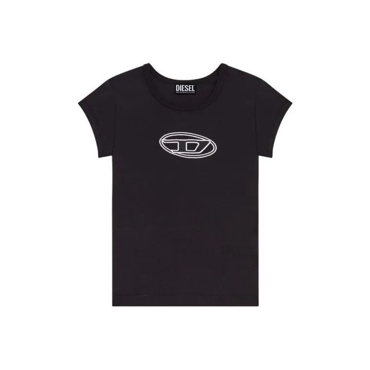 Diesel Diesel Oval-D Logo Short Sleeve T-Shirt 0079 Size S / US 4 / IT 40 - 1 Thumbnail