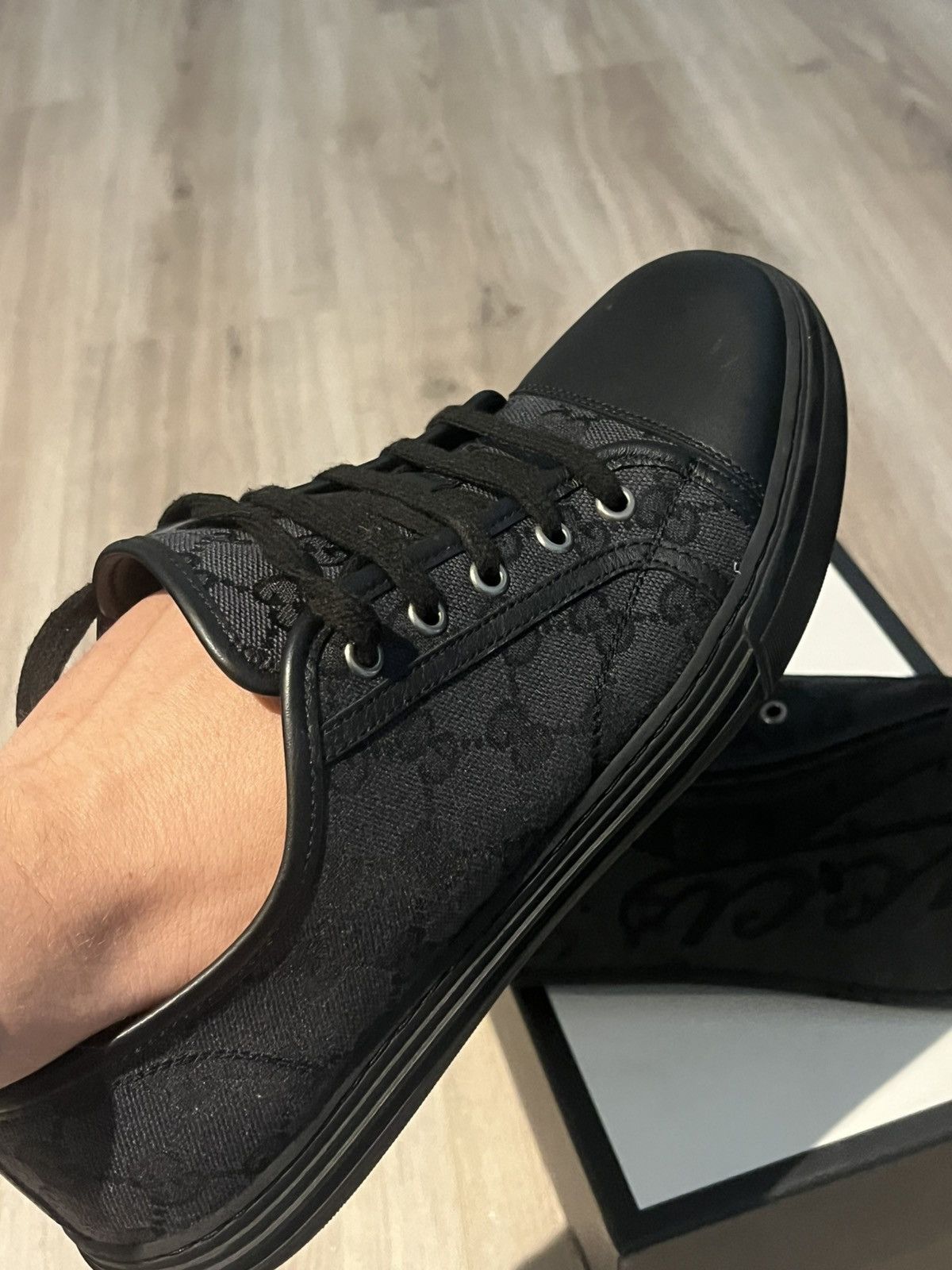 Gucci Gucci GG Monogram Canvas Low Trainers Size US 9.5 / EU 42-43 - 3 Thumbnail