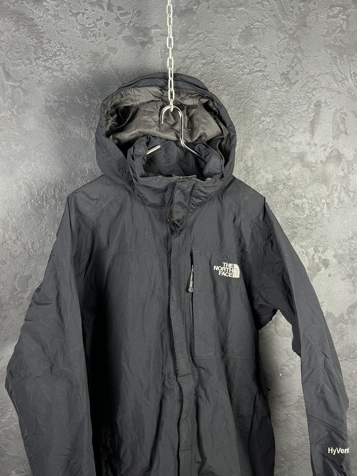 The North Face × Vintage Vintage 00's The North Face Hyvent Windbreaker Jacket Y2k Size US M / EU 48-50 / 2 - 2 Thumbnail