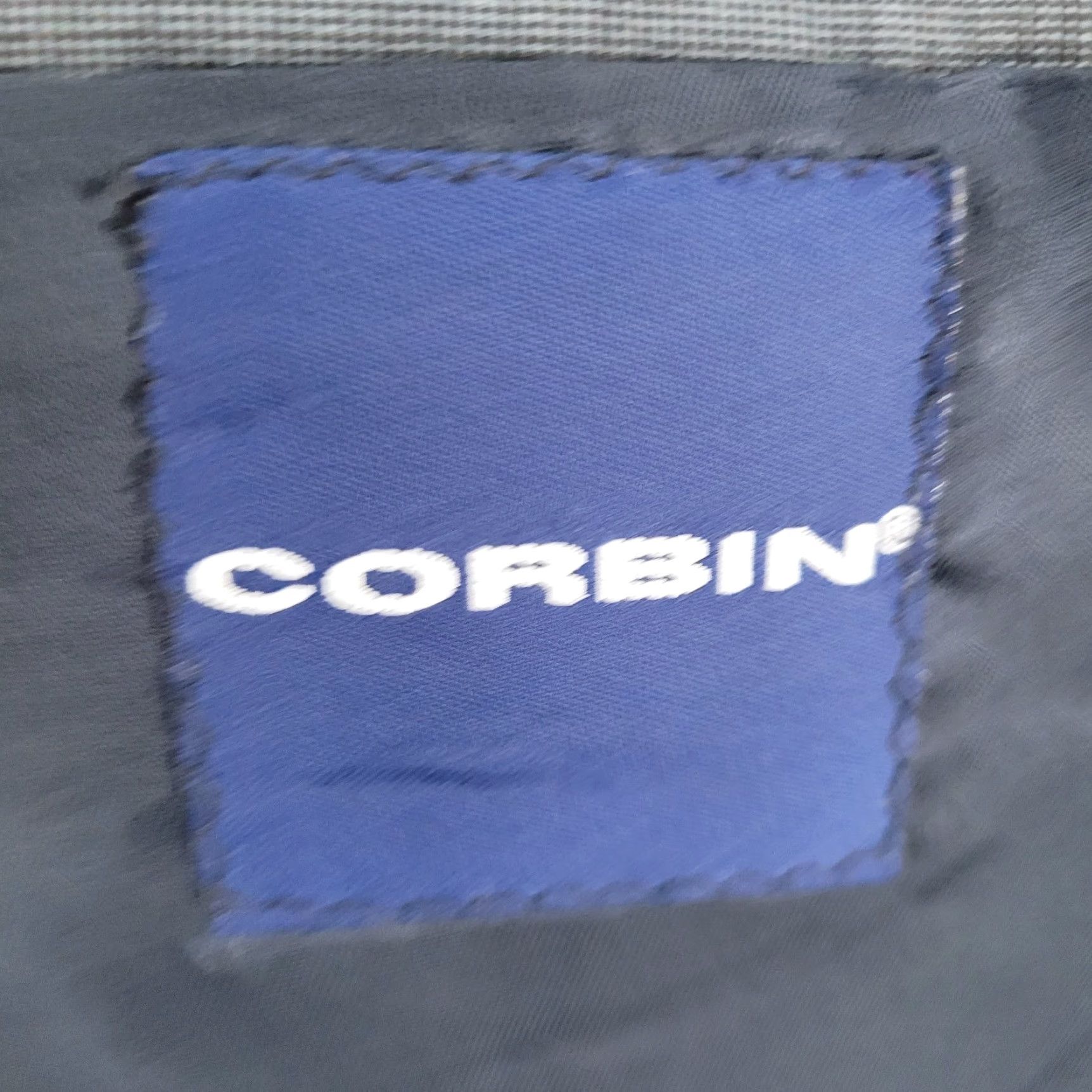 Vintage VINTAGE Corbin Blazer Mens 2 Button Notch Vented Wool Gray 44L Long Regular 2 Piece Suits & Sport Coats Size 44R - 3 Thumbnail