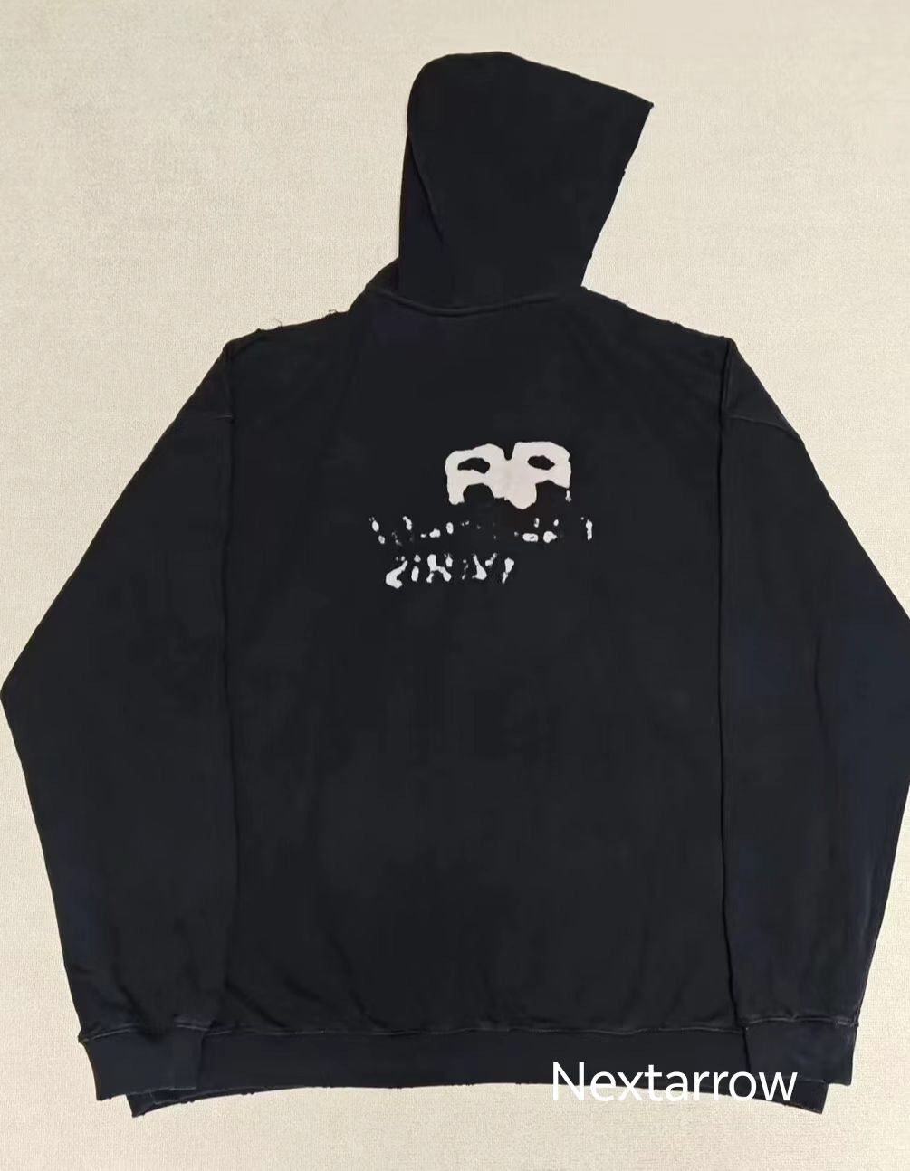 Balenciaga Balenciaga23ss Graffiti Splash Ink Double B Le2412-Nextarrow Size US XS / EU 42 / 0 - 2 Thumbnail