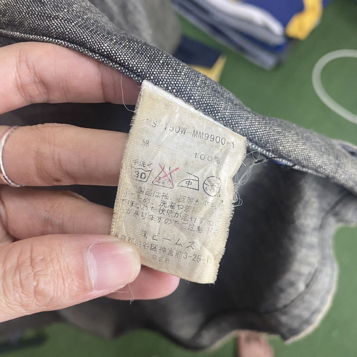 Beams Plus × Japanese Brand Beams Reconstruct Denim Black Jacket Size US M / EU 48-50 / 2 - 17 Thumbnail
