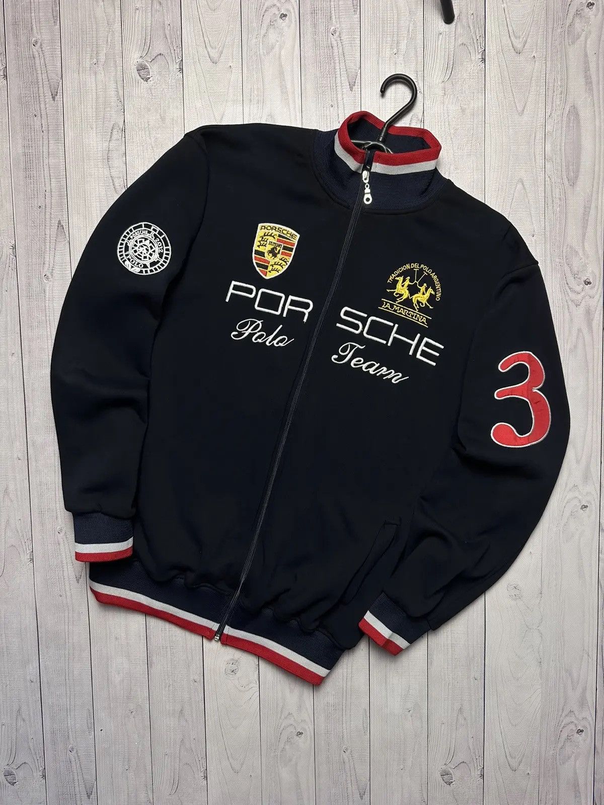 La Martina × Porsche Design Porsche La Martina racing jacket size XL big logo embroydery Size US XL / EU 56 / 4 - 3 Thumbnail