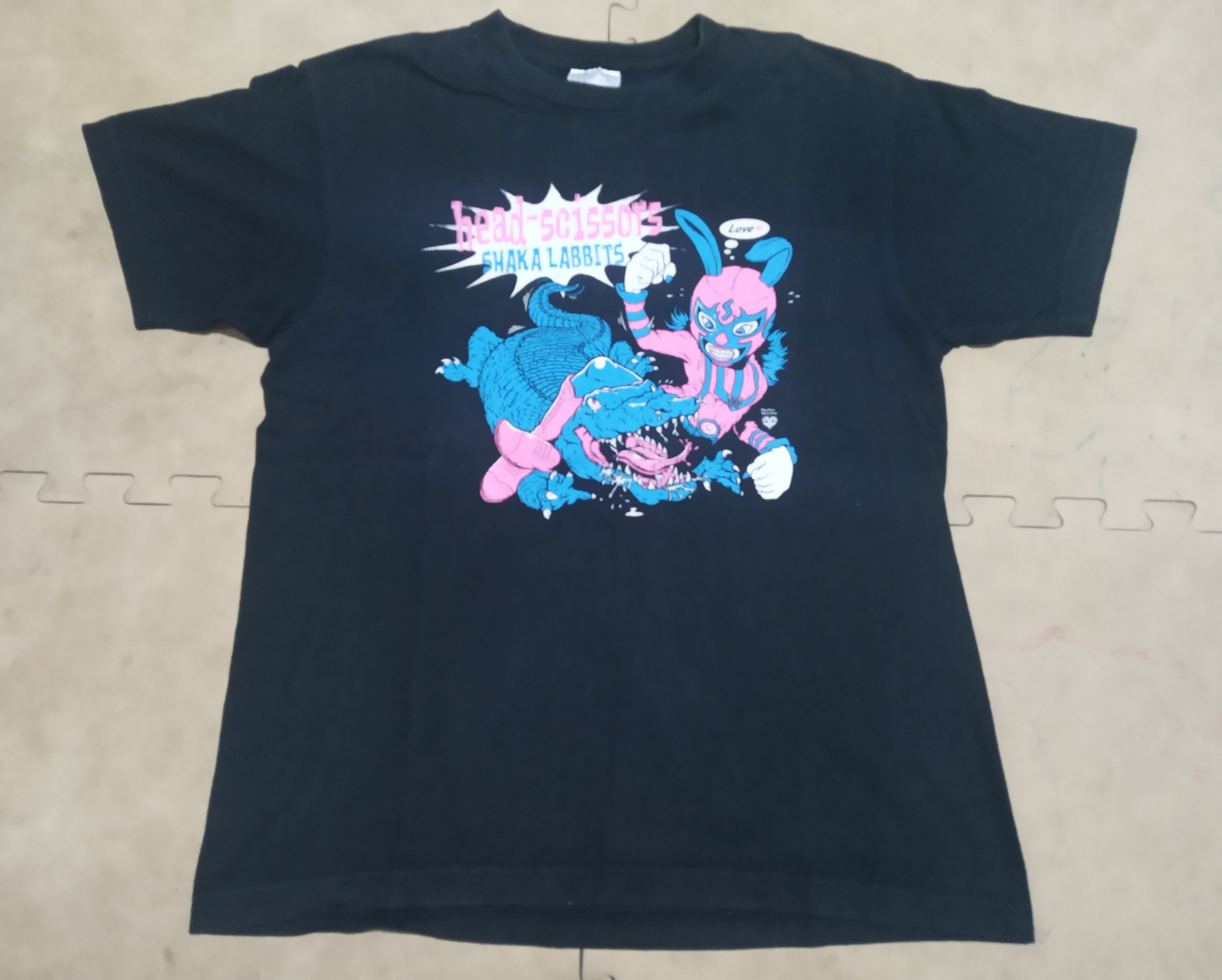 Band Tees Shaka Labbits "Head-Scissors" Figure 4 Leg Tour 2003 Size US M / EU 48-50 / 2 - 1 Thumbnail