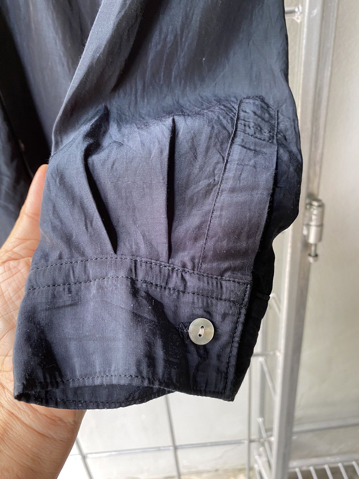 Marithe + Francois Girbaud Marithe Francois Girbaud black rayon shirt Size US M / EU 48-50 / 2 - 9 Thumbnail