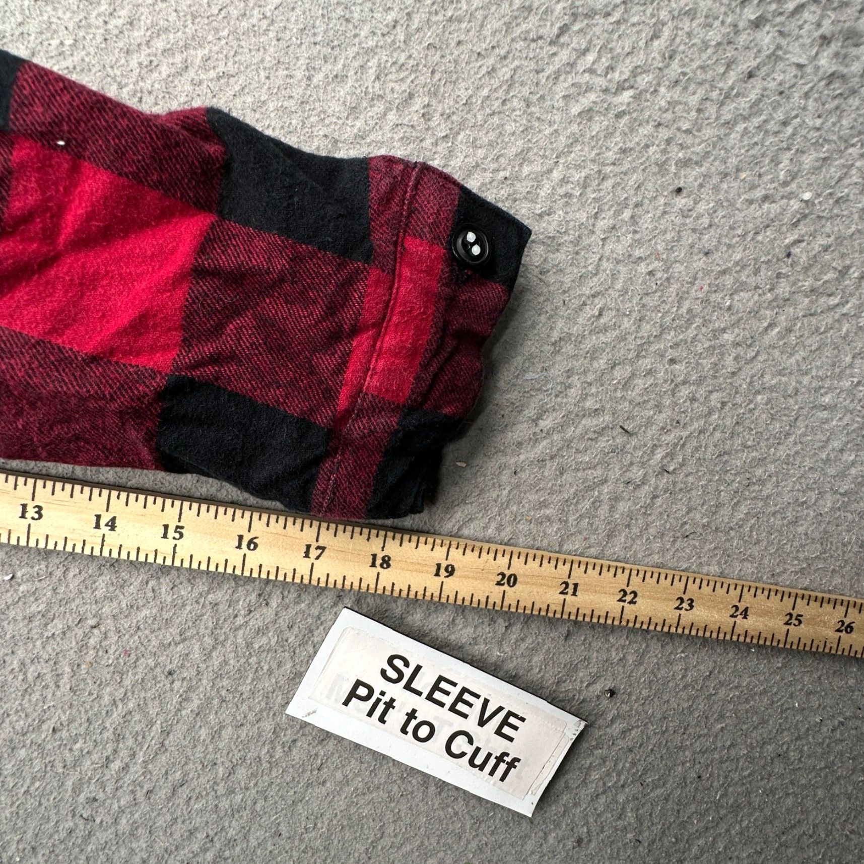Levi's LEVIS Shacket Jacket Mens Small Cotton Buffalo Plaid Red Black Sherpa Lined Hoodie Fleece Size US S / EU 44-46 / 1 - 3 Thumbnail