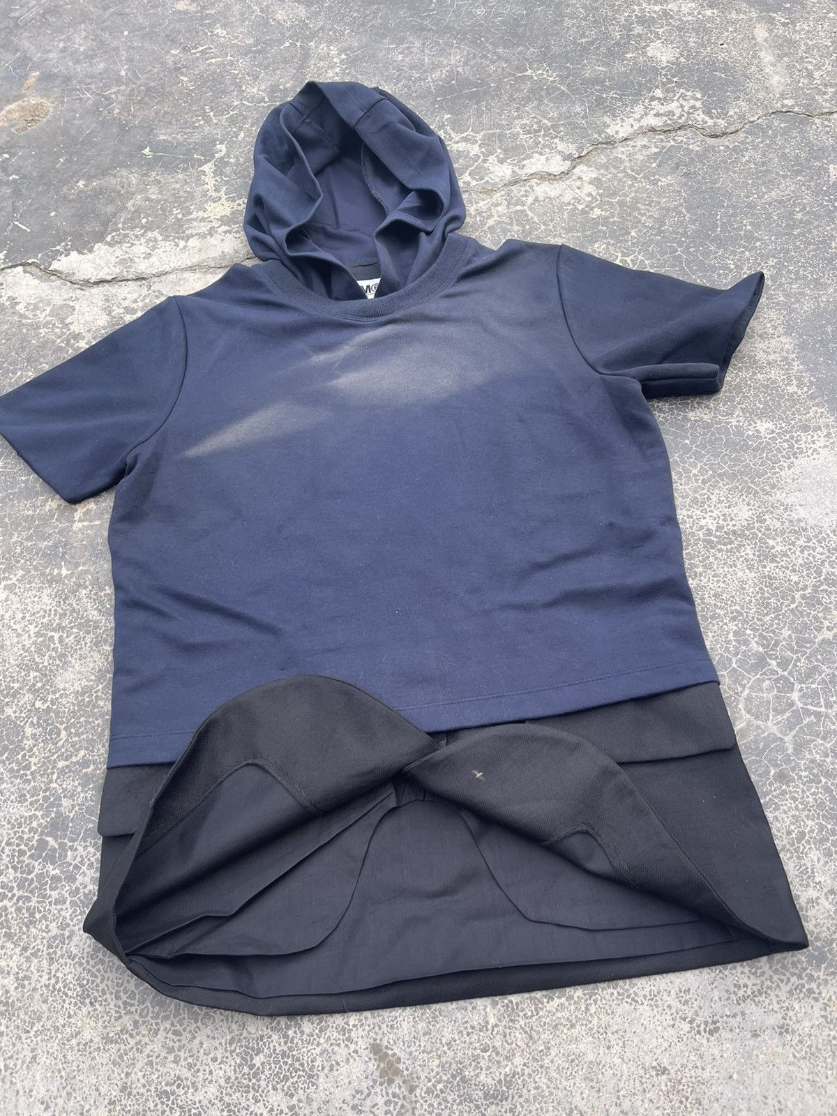Maison Margiela Maison Martin Margiela MM6 hybrid hooded shirt Size S / US 4 / IT 40 - 7 Thumbnail