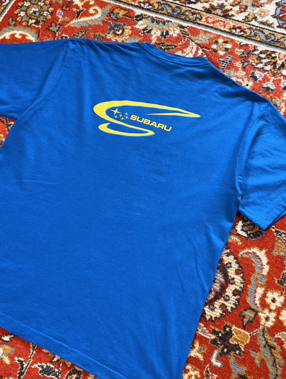 Vintage Y2k Vintage Subaru Logo Racing Tee T-shirt 90s Size US XL / EU 56 / 4 - 10 Thumbnail