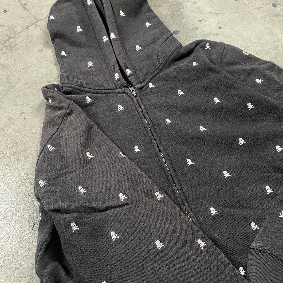 If Six Was Nine × Japanese Brand × Le Grande Bleu (L.G.B.) y2k Skulls Embroidery AOP Zip Up Size US S / EU 44-46 / 1 - 5 Thumbnail