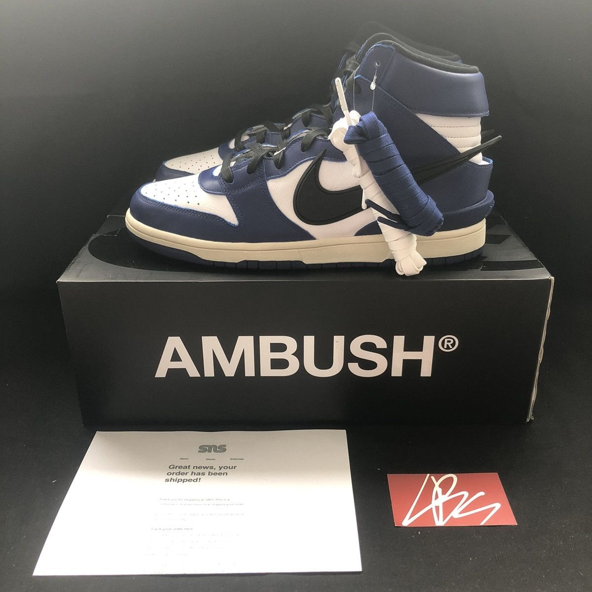 nike dunk high ambush royal