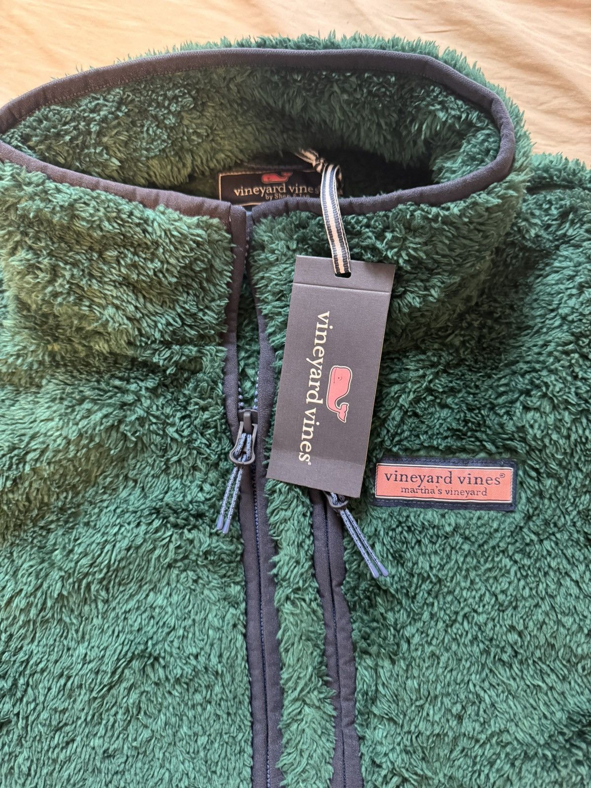 Vineyard Vines Vineyard Vines Green half zip up jacket Size US L / EU 52-54 / 3 - 3 Thumbnail
