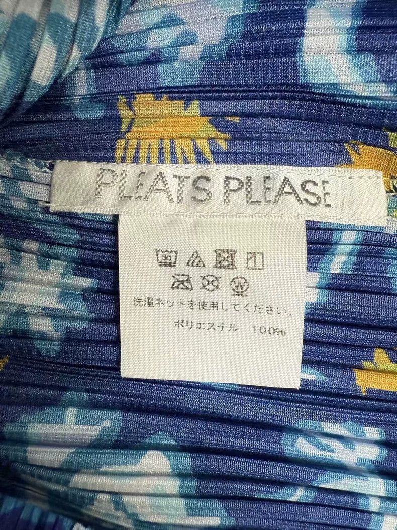 Issey Miyake Issey Miyake size:3 Blue pleated vest Size S / US 4 / IT 40 - 2 Thumbnail