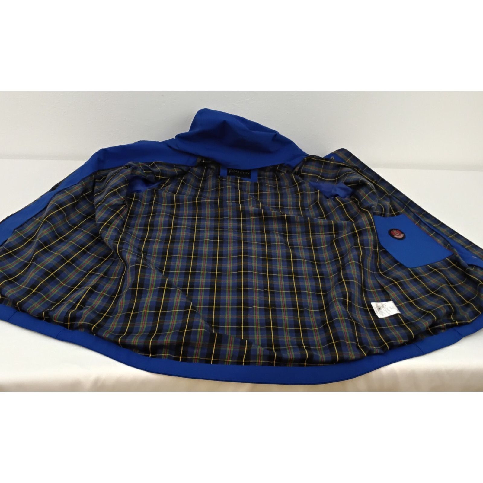 Pendleton Pendleton Rain Jacket Women's M Blue Full Zip Hooded Size M / US 6-8 / IT 42-44 - 5 Thumbnail