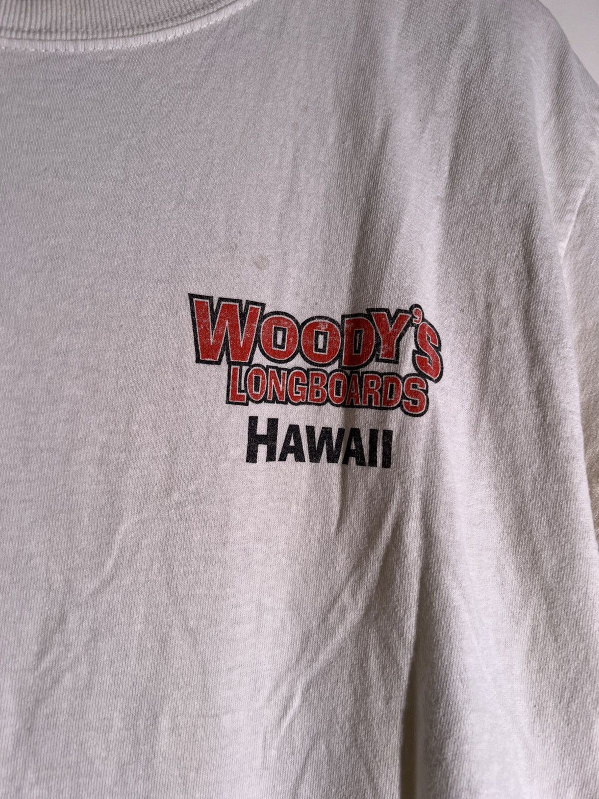 Vintage Y2K 2000’s VTG Vintage Woody’s Longboards Hawaii Retro Shirt Size US M / EU 48-50 / 2 - 9 Thumbnail