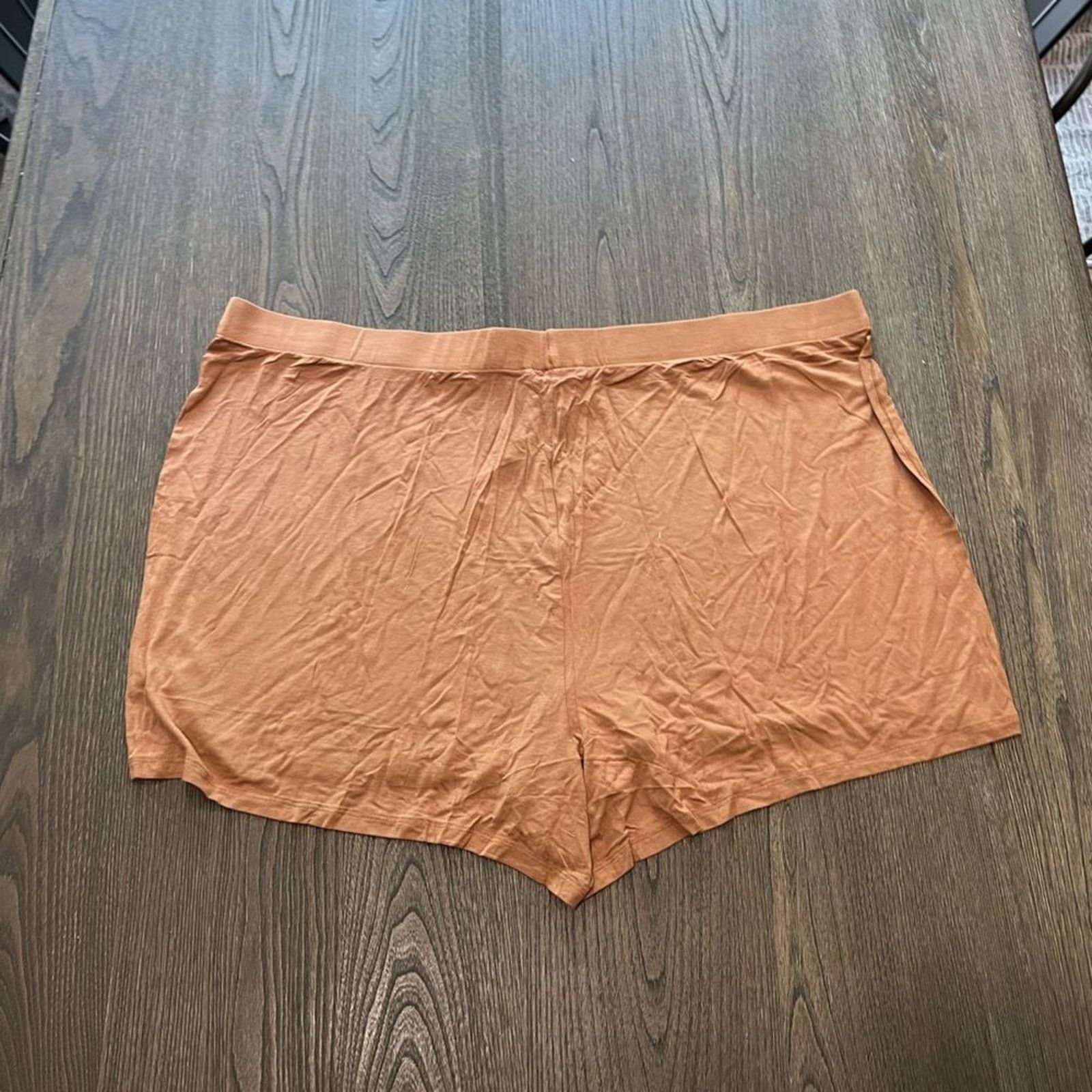 SKIMS NWOT Skims Sleep Shorts Camel Size 3X Size ONE SIZE - 2 Thumbnail