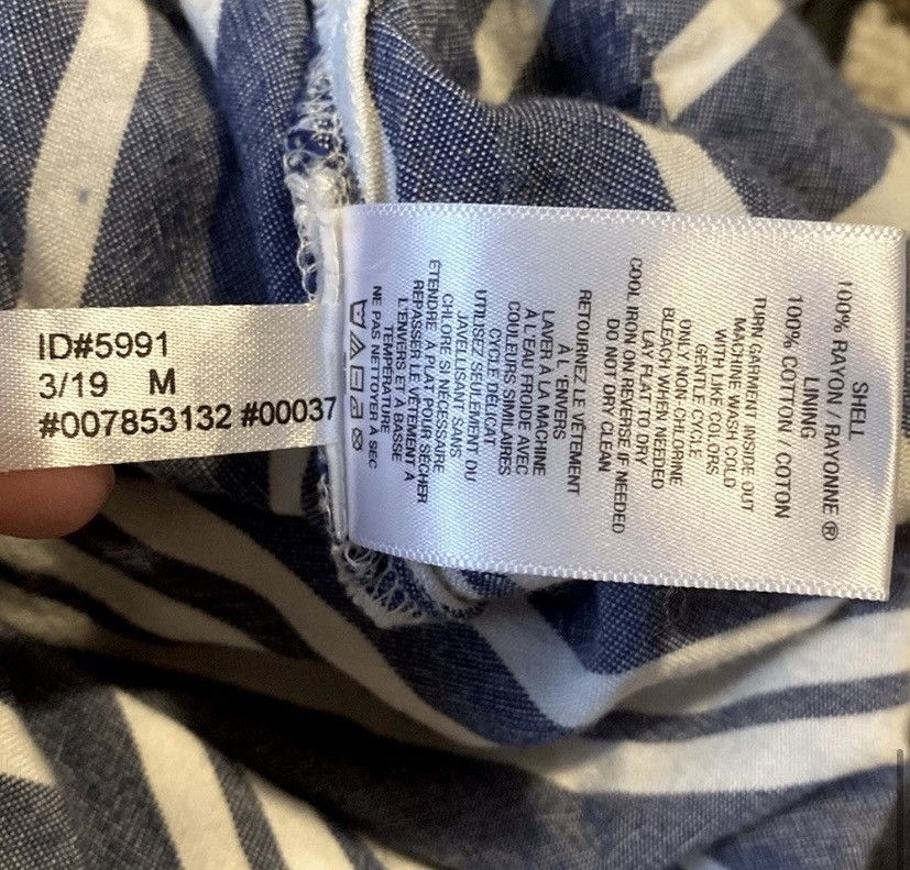 Express Express, Striped, Sleeveless, Backless, Wide Leg Jumper Size 28" / US 6 / IT 42 - 9 Thumbnail