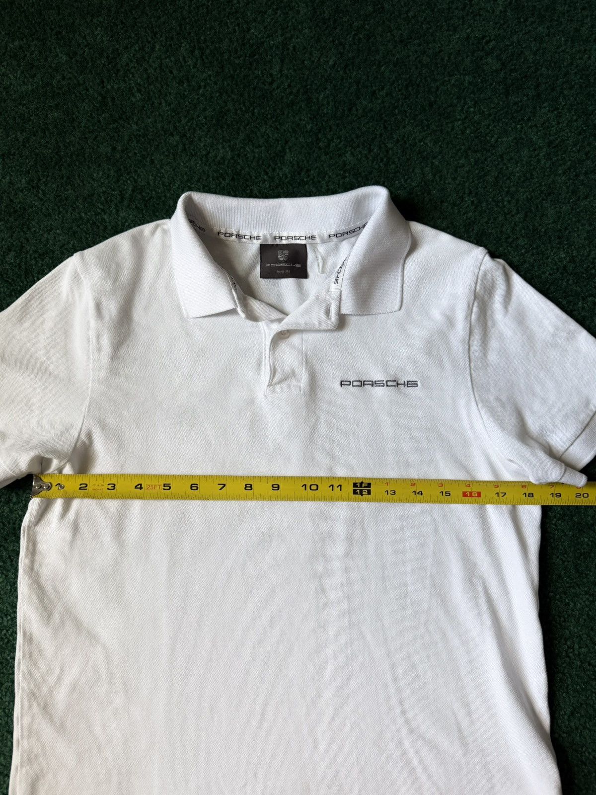 Porsche Design Porsche Men's Polo Shirt – White (Size S) Size US S / EU 44-46 / 1 - 6 Thumbnail