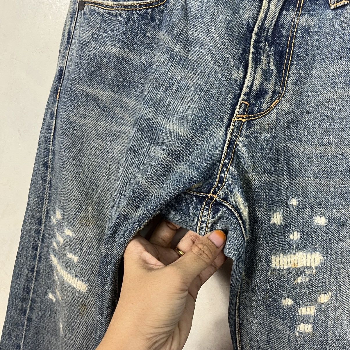 Japanese Brand Vintage Japanese Designer Workwear Denim Jeans Size US 30 / EU 46 - 9 Thumbnail
