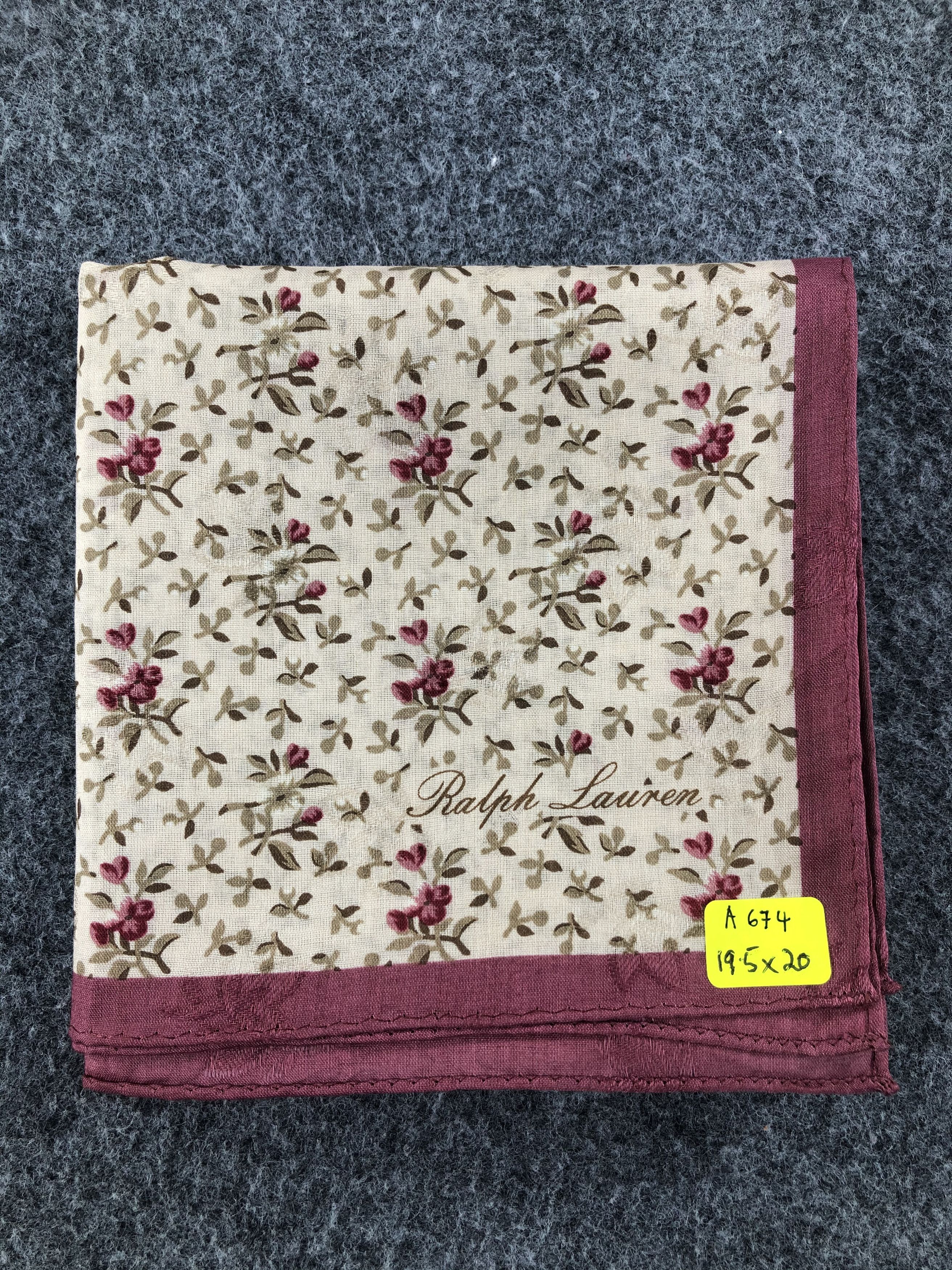 Ralph Lauren × Vintage Ralph Lauren Handkerchief / Bandana / Neckerchief Size ONE SIZE - 6 Thumbnail