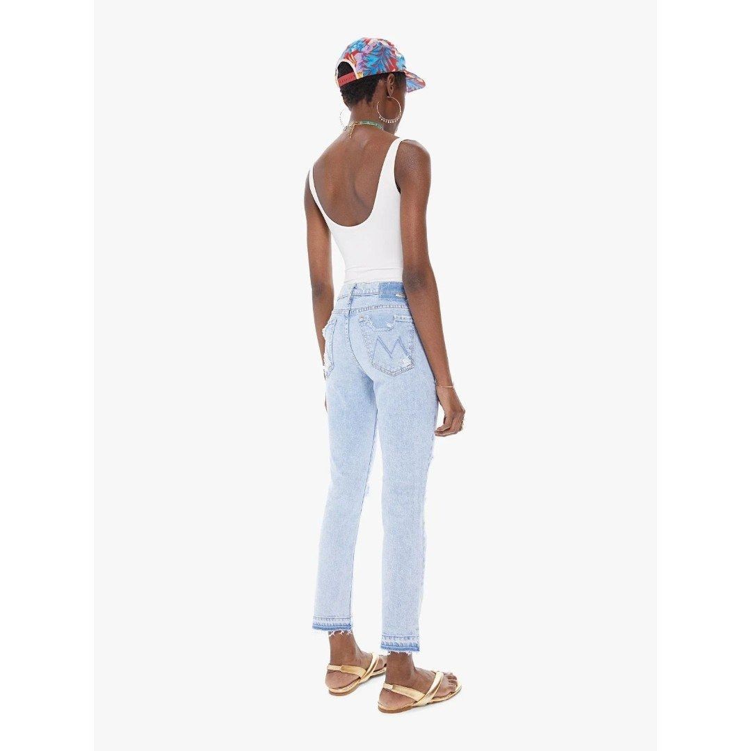 MOTHER MOTHER The Rascal Ankle Undone Hem Vacation Temptation High Size 23" - 7 Thumbnail