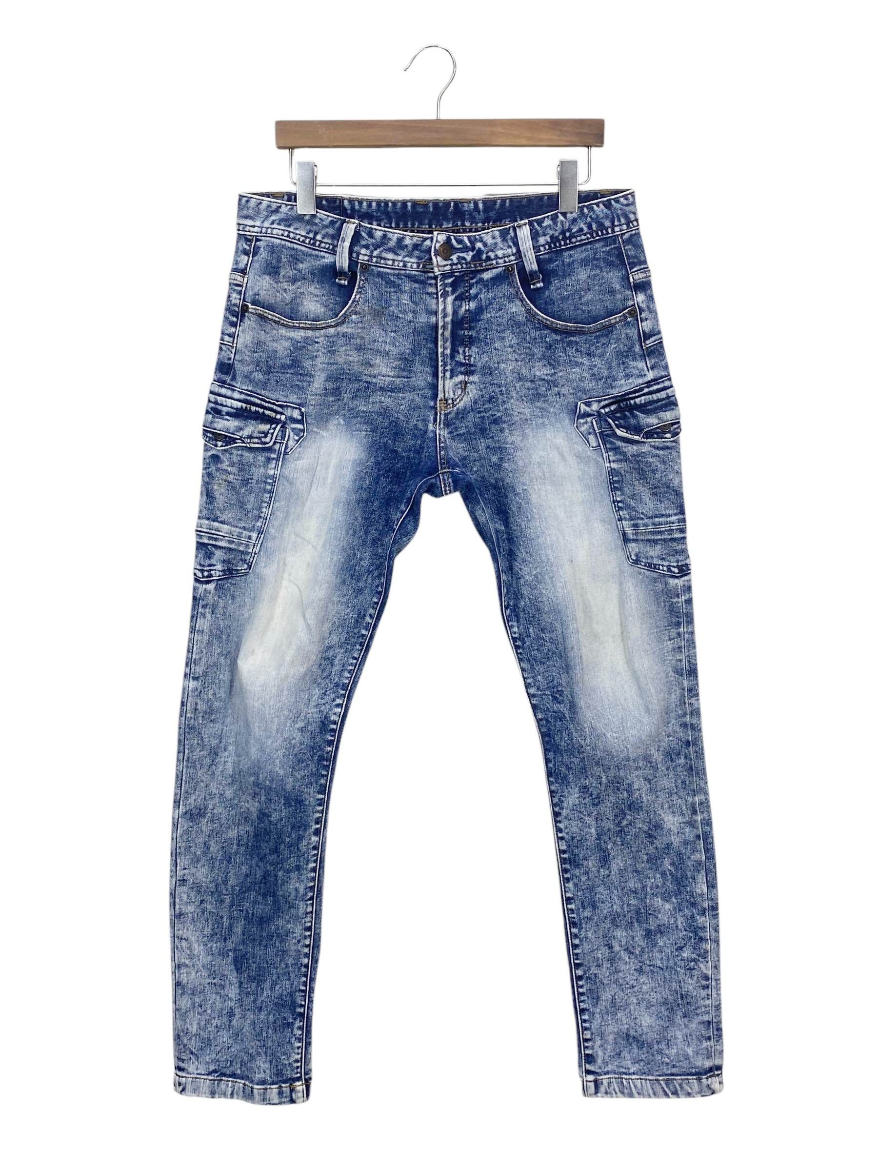 Japanese Brand Evenriver Cargo Pants Military Distressed Multipocket Pants Size US 34 / EU 50 - 2 Thumbnail