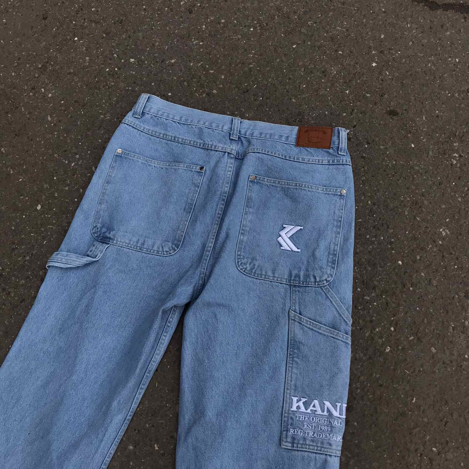 Karl Kani Vintage Baggy Karl Kani Rap Jeans Skater Wide Leg Sz XL Size US 40 / EU 56 - 1 Thumbnail