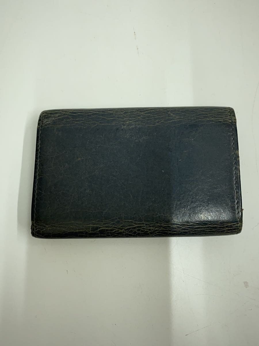 Balenciaga Balenciaga Leather Key Case Grey Size ONE SIZE - 2 Thumbnail