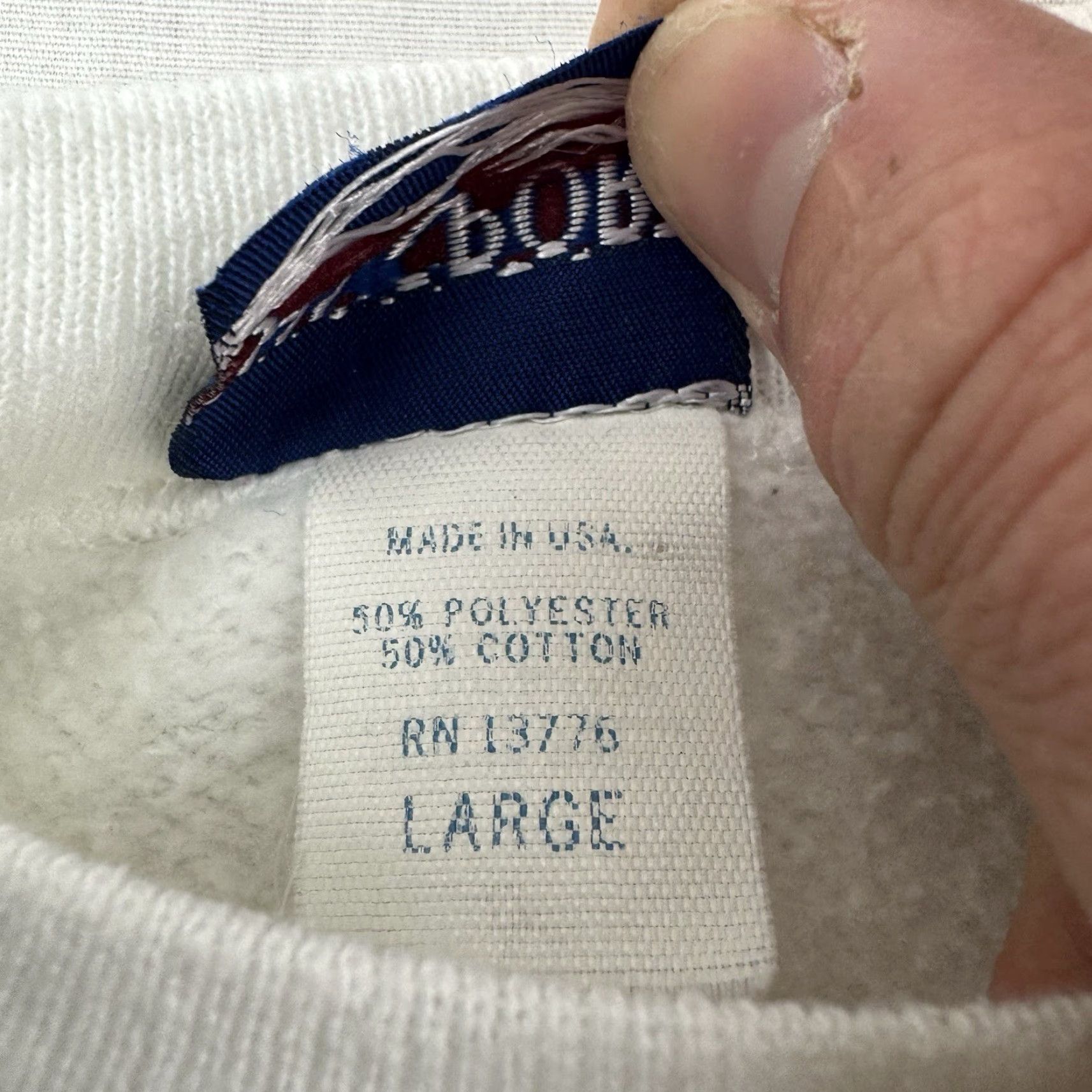 Jansport VINTAGE Franklin & Marshall College Sweatshirt Adult M White 80s USA Mom Mens Size US M / EU 48-50 / 2 - 6 Thumbnail