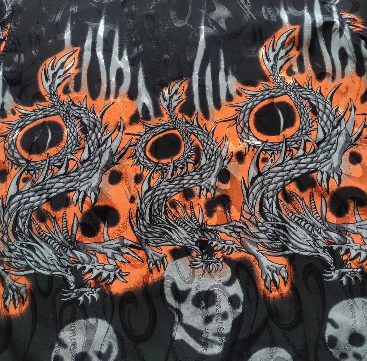 Japanese Brand Vintage 90s Dogtown Dragon Printed Shirt y2k style Size US L / EU 52-54 / 3 - 3 Thumbnail