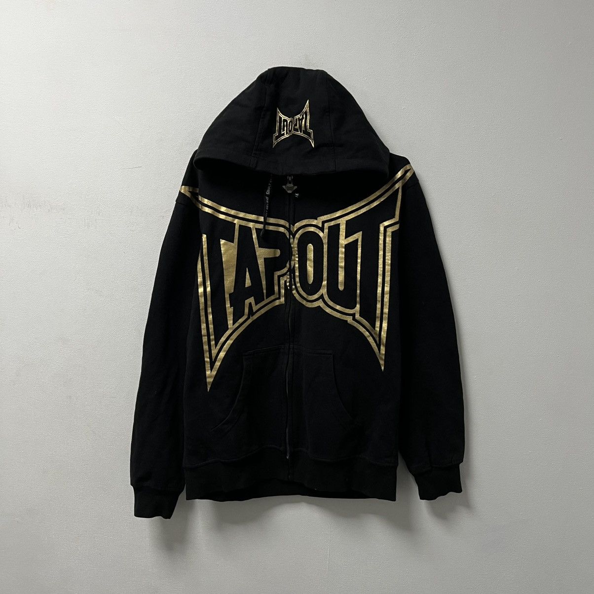 Vintage Tapout Zip Hoodie Big Logo
