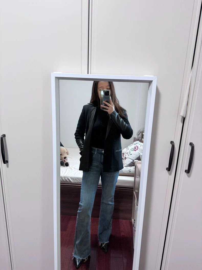 Helmut Lang HELMUT LANG Sheepskin wool patchwork suit Size XXL / US 16-18 / IT 52-54 - 5 Thumbnail