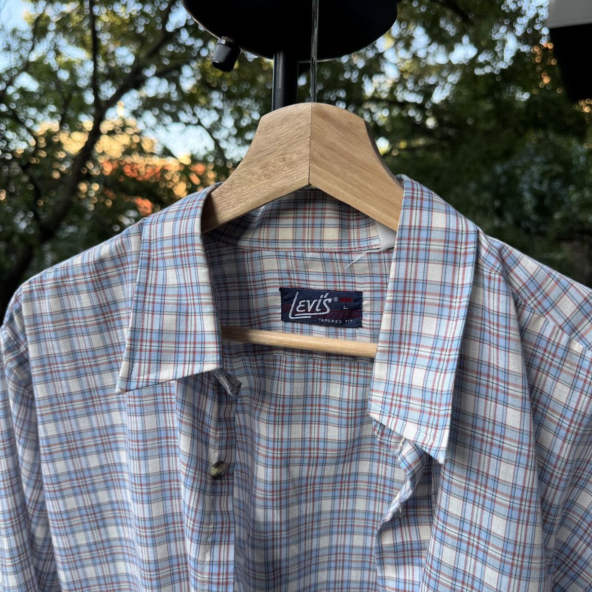 Levi's 70s Levi's Thrashed Faded Distressed Shirt ERD Grunge Chrome Size US L / EU 52-54 / 3 - 4 Thumbnail