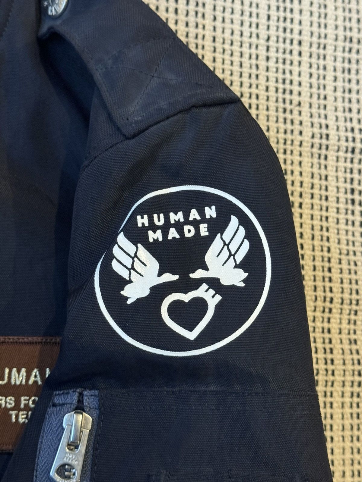 Human Made Human Made Navy Tiger Bomber Jacket Size US S / EU 44-46 / 1 - 5 Thumbnail