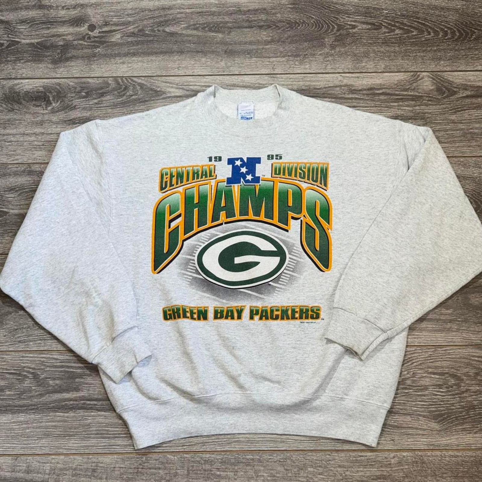 NFL Vintage 90s NFL Green Bay Packers Crewneck Size US XL / EU 56 / 4 - 3 Thumbnail