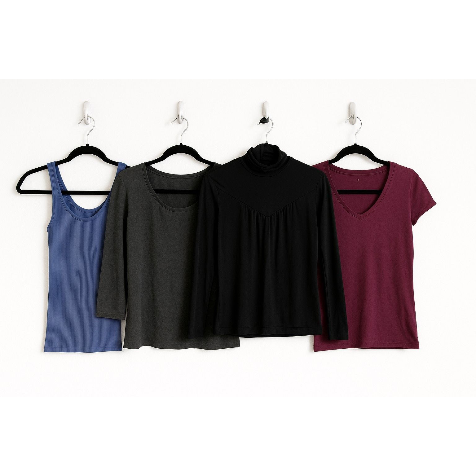 J.Crew Women’s Basics Layering Bundle – 4 Pieces | J.Crew, Ann Tayl Size S / US 4 / IT 40 - 2 Thumbnail