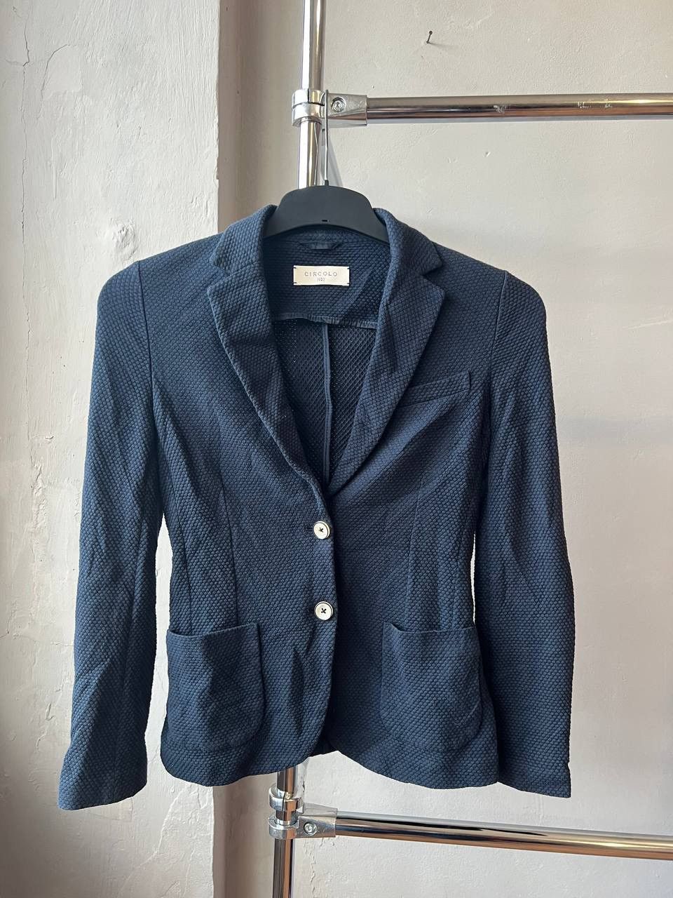 Circolo 1901 CIRCOLO 1901 CLASSIC BUTTON WOMEN SOLID BLAZER SIZE 38 Size XS / US 0-2 / IT 36-38 - 2 Thumbnail