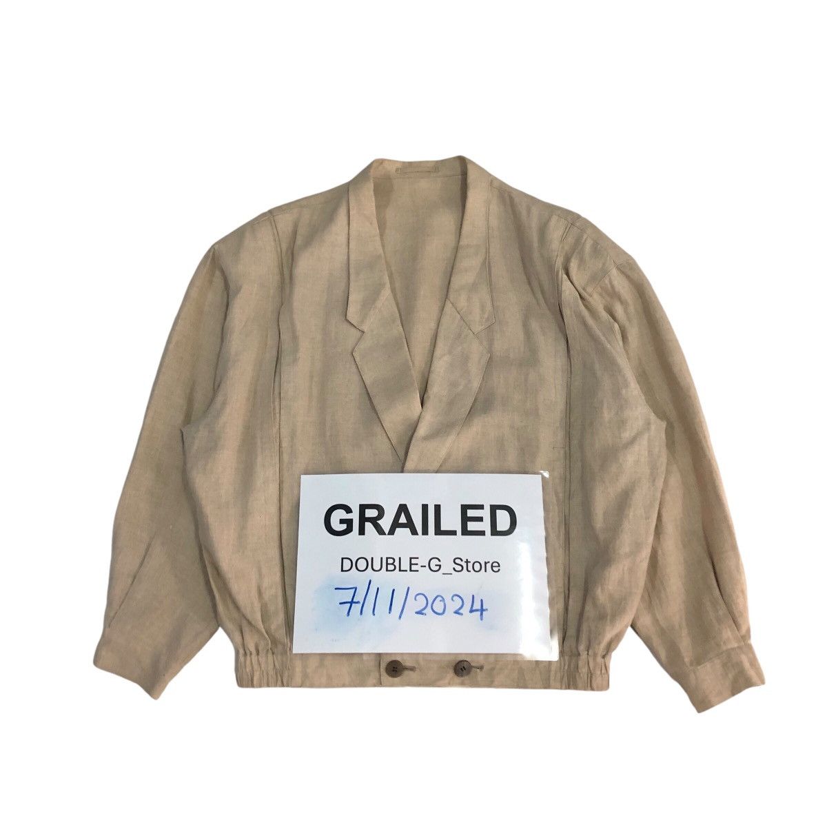 📌Vintage Bomber Jacket Double Breast Luciano Barbera