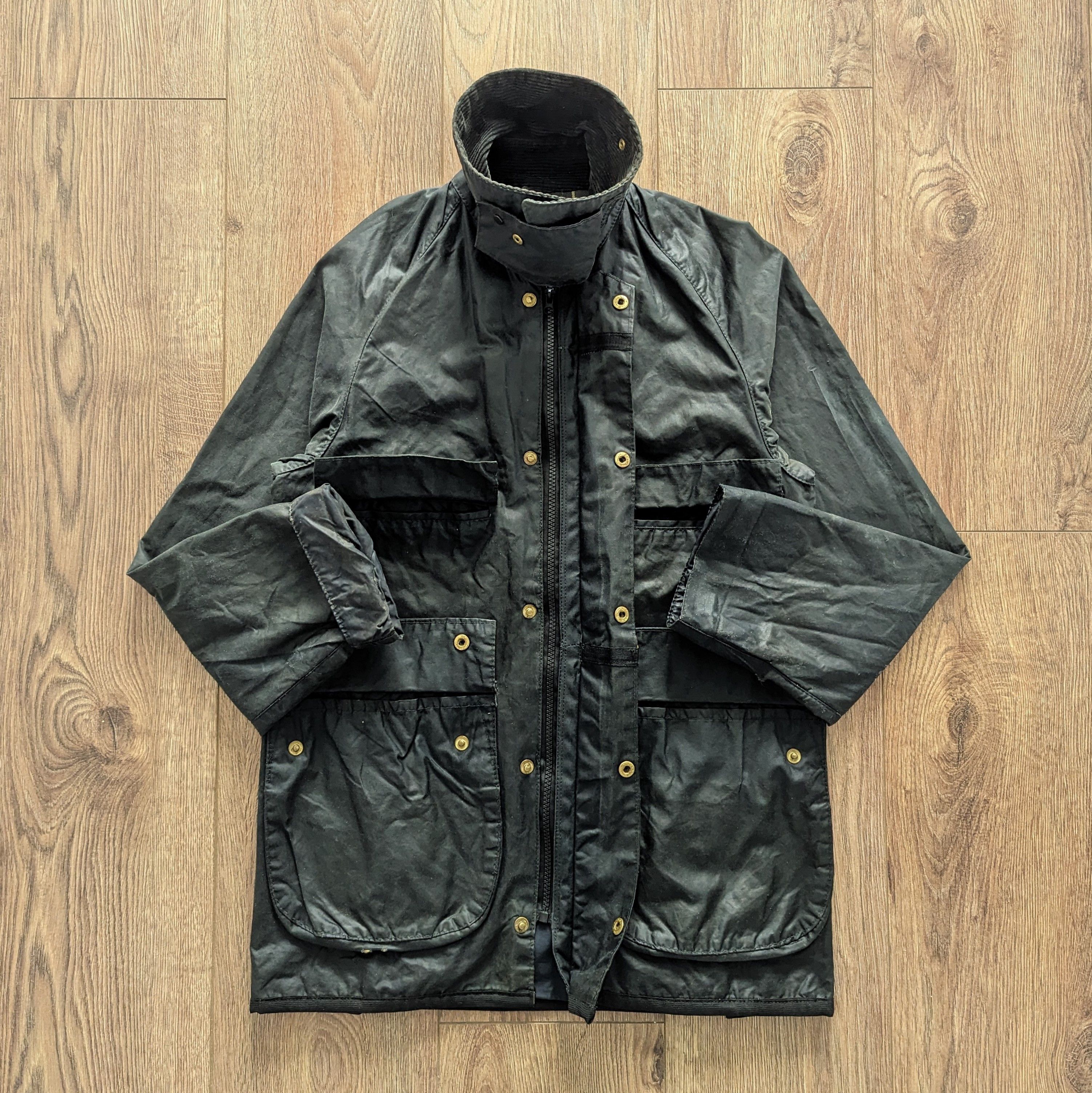 Barbour Barbour Two Crown A105 Bedale Wax Jacket 81cm/32in England Size US XS / EU 42 / 0 - 11 Thumbnail
