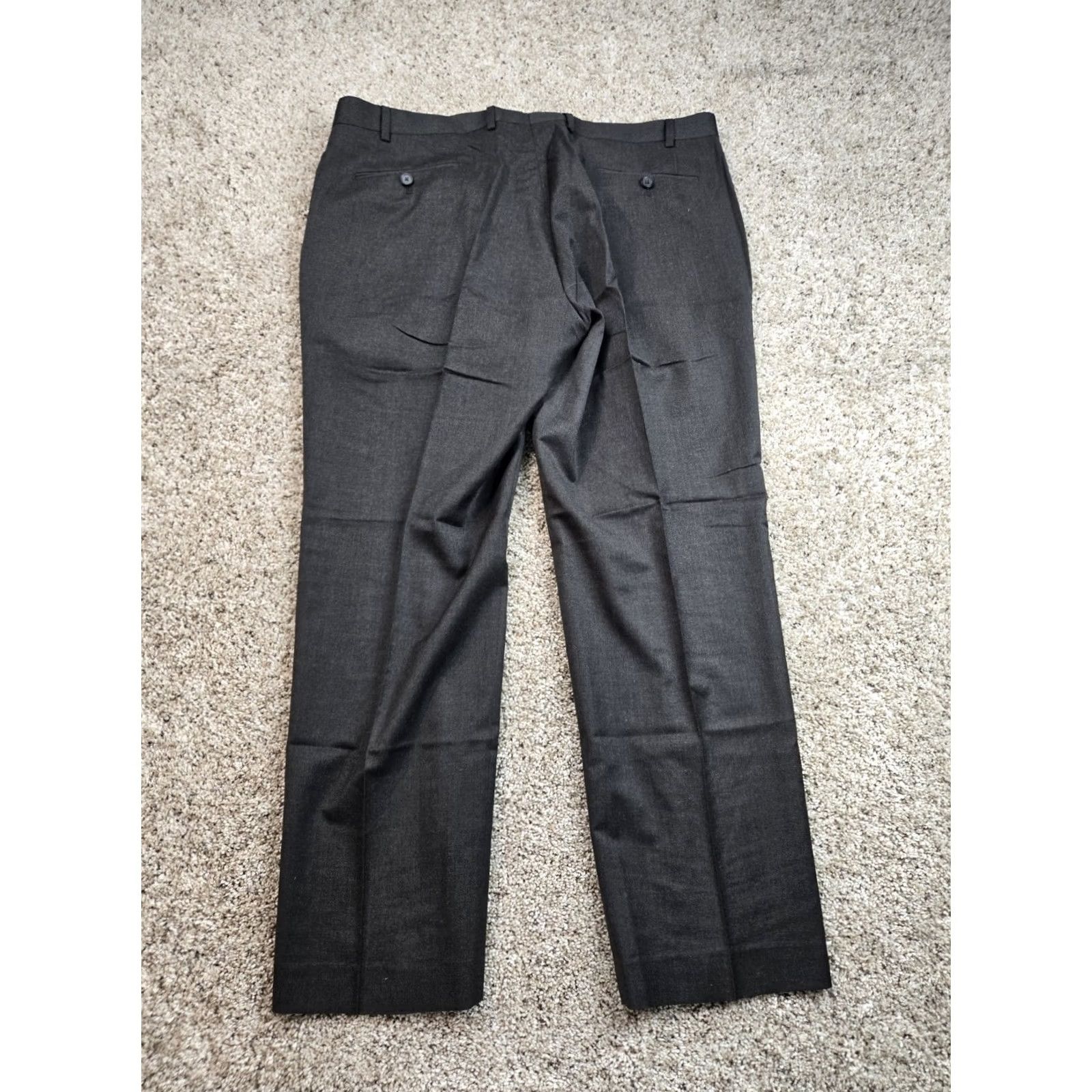 Ralph Lauren Lauren Ralph Lauren Dress Pants Mens 38X30 Wool Straight Leg Flat Front Dress Pants Mens 38x30 Gray Wool Flat Front Size US 38 / EU 54 - 5 Thumbnail