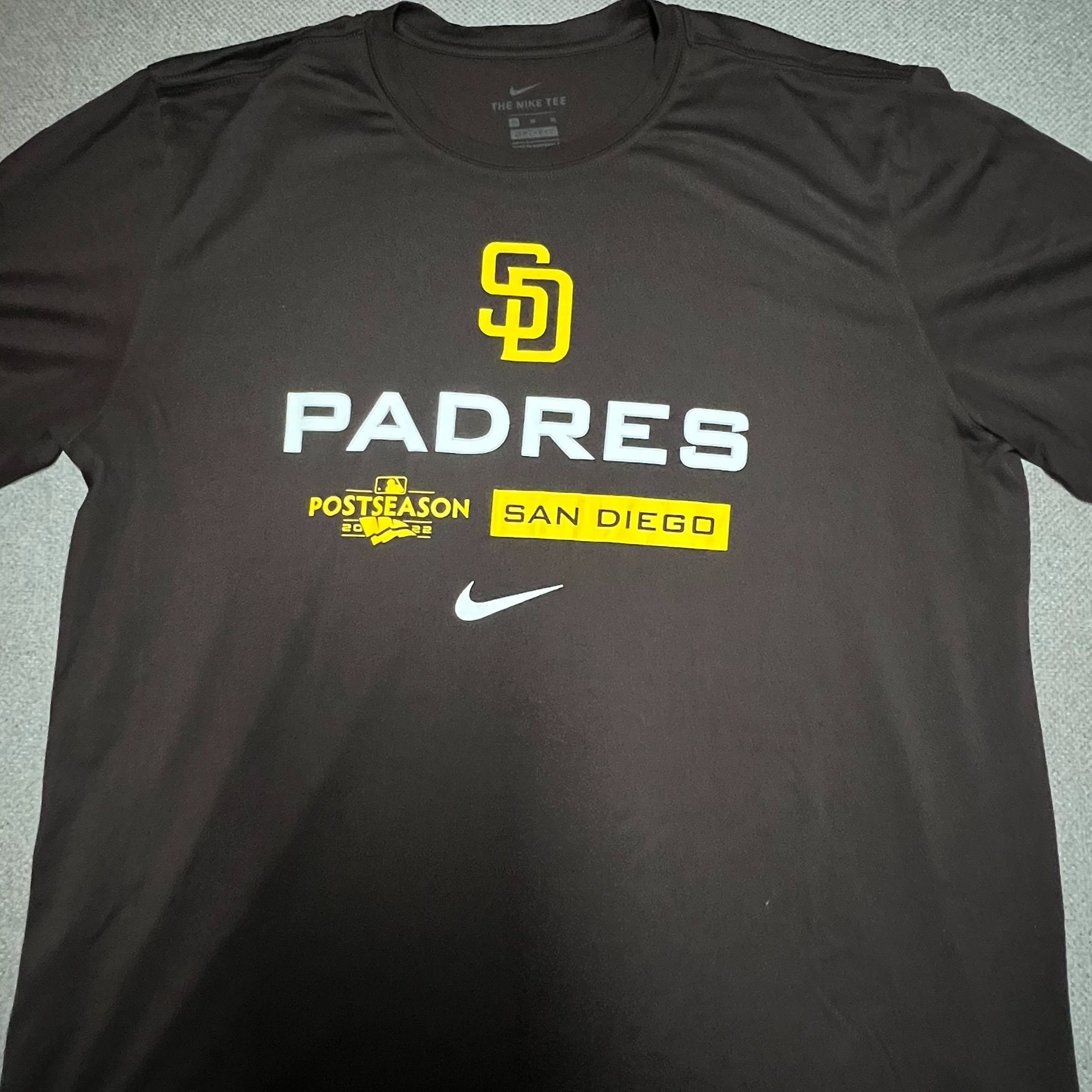 Nike San Diego Padres Nike TShirt Size XL Postseason Nike Dri-FIT Size US XL / EU 56 / 4 - 2 Thumbnail
