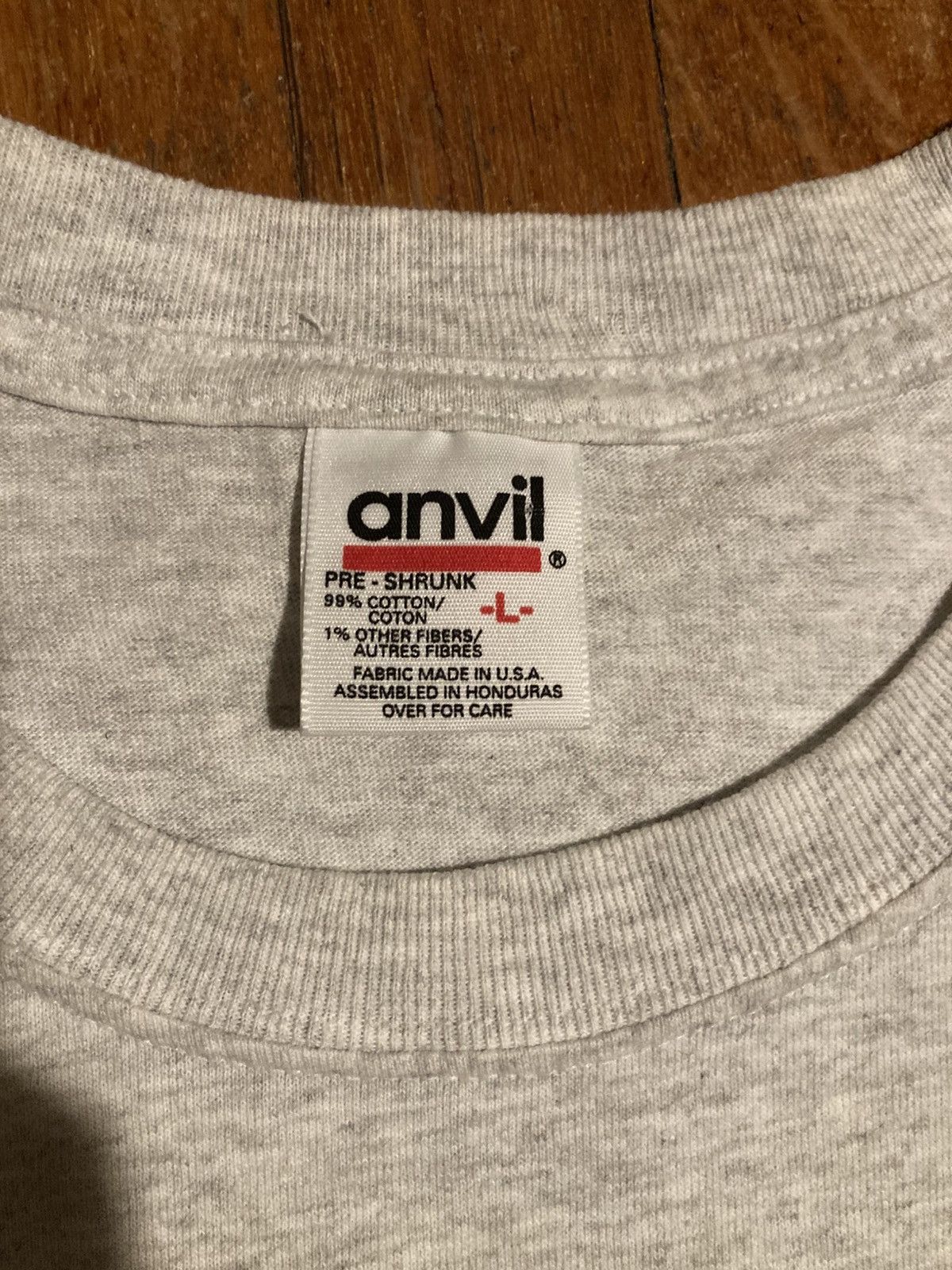 Anvil Vintage Anvil Worcester Firefighters Memorial Tee Size US L / EU 52-54 / 3 - 5 Thumbnail