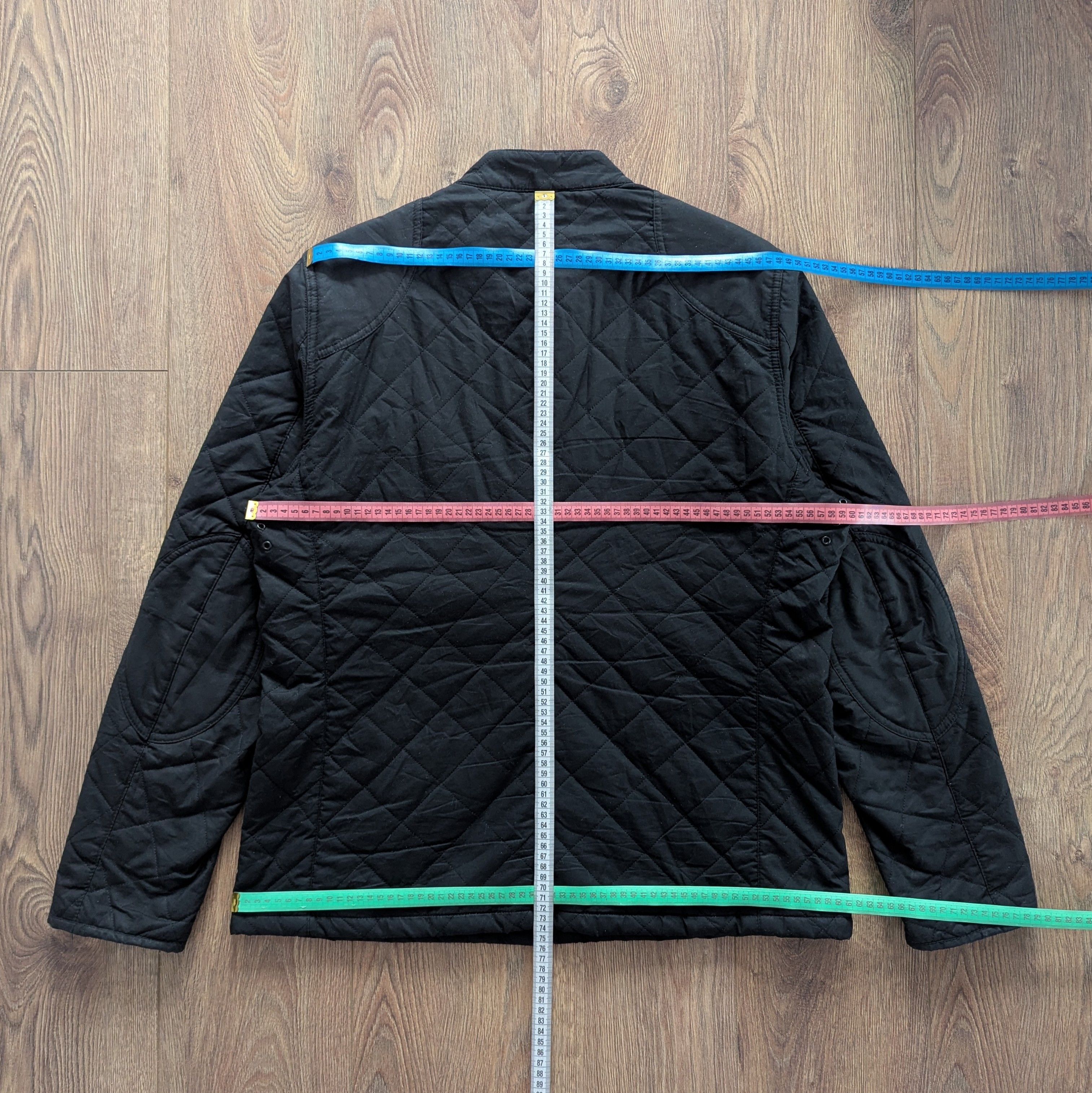 Barbour Barbour SMU Bonner Wax Jacket Size L Black Waxed Cotton Size US L / EU 52-54 / 3 - 17 Thumbnail