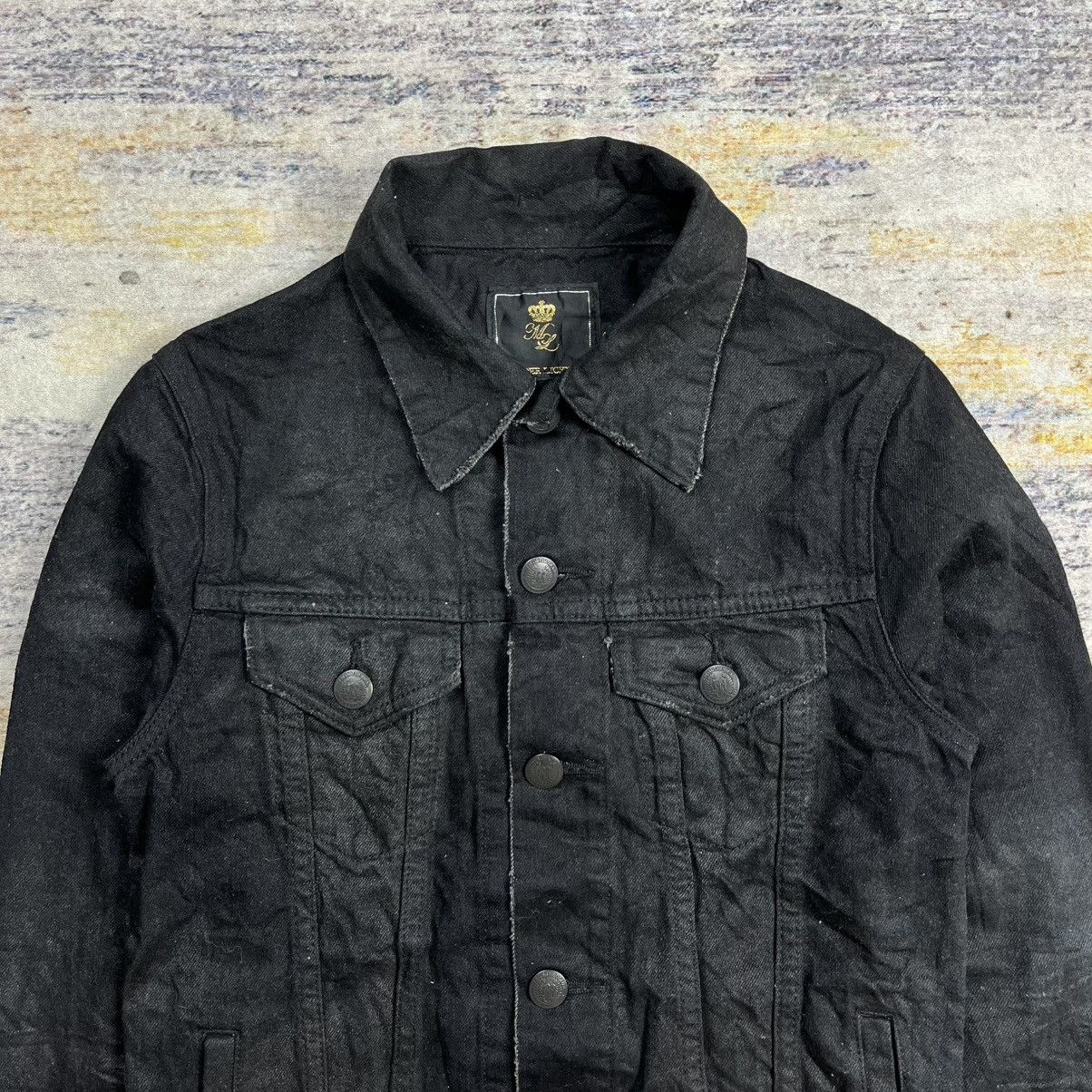 Murder License Murder Licence waxed denim jacket vkei style Size US S / EU 44-46 / 1 - 4 Thumbnail